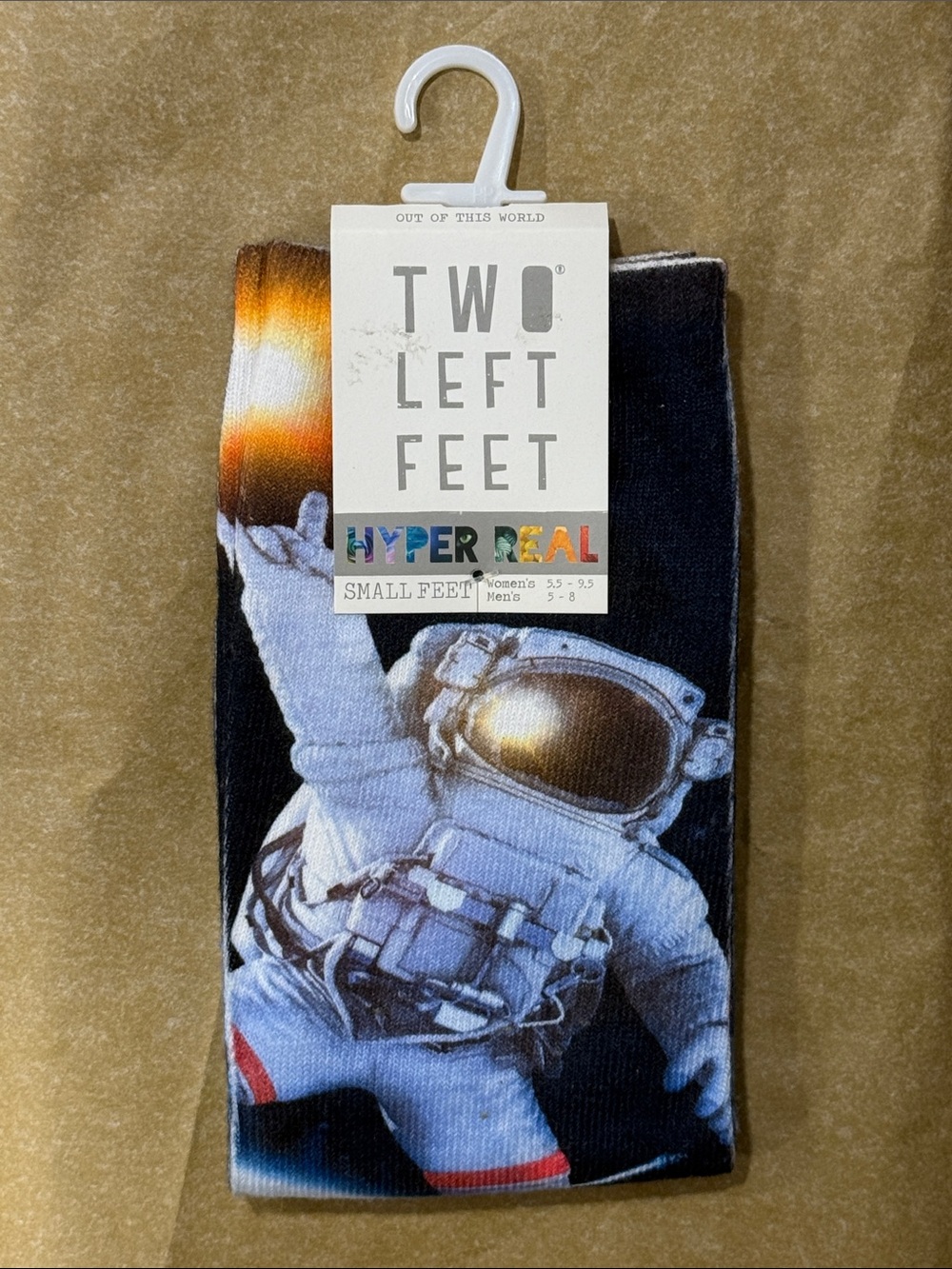 3/$15 Astronaut Funny Novelty Crew Socks - NWT